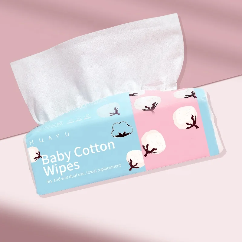 wet or dry disposable clean face towel cleansing towel disposable makeup removing wipes