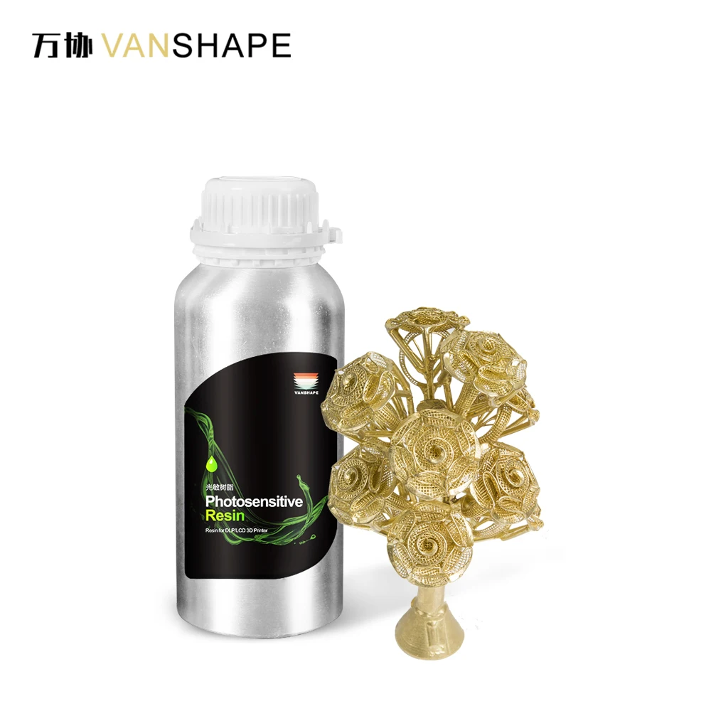  Фоточувствительная Смола Vanshape 250 г DLP 3D принтер смола прозрачная для дизайна ювелирных