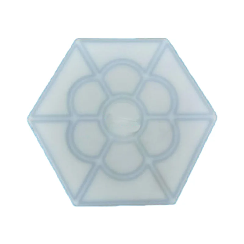 Plum Blossom Hexagon Pavement Brick Homemade Stepping Stone Concrete Floured Pattern Floor Tile Cement Die