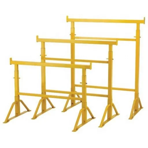 Steel Adjustable Scaffolding Trestle With Removable Feet For Builder Using
