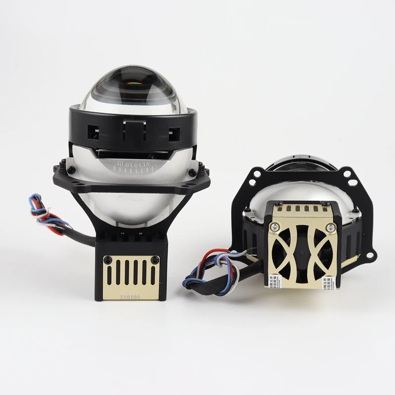 CQL kvisuauto aozoom Bi светодиодный проектор лазерные огни светодиодные линзы 58W 6700lm 3 дюйма Автомобильные