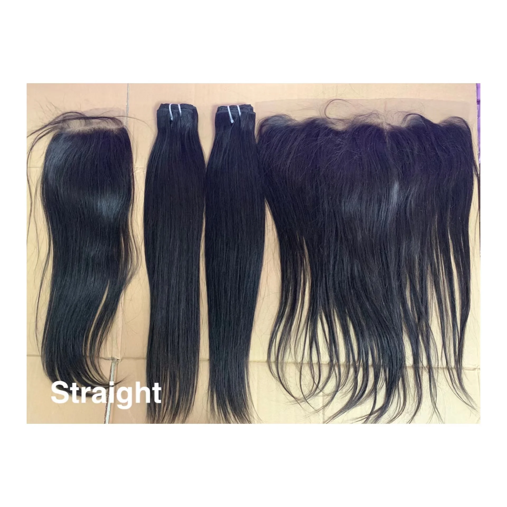 Raw indian human hair extensions wholesale cuticle aligned virgin hair bundles vendor