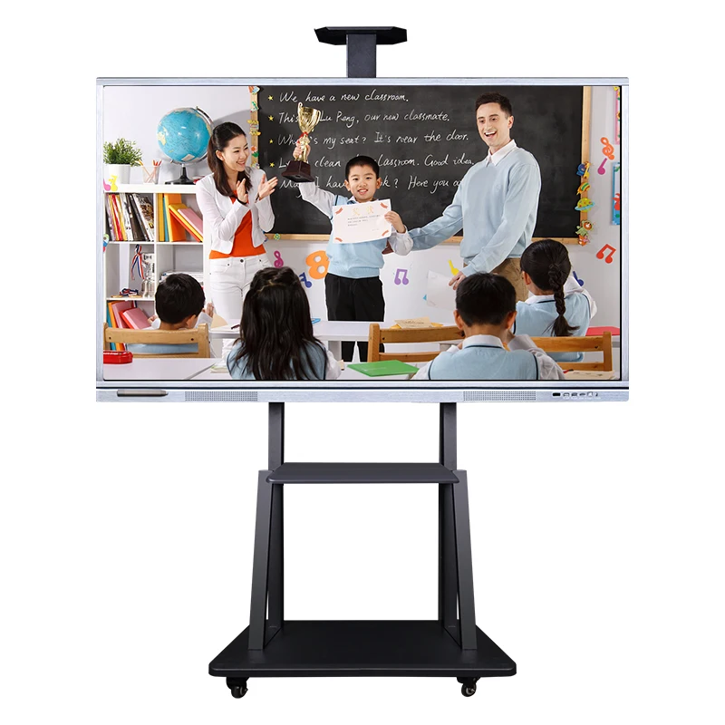 weier 75 65 86 inch finger multi touch screen interactive whiteboard electronic portable smart lcd display whiteboard