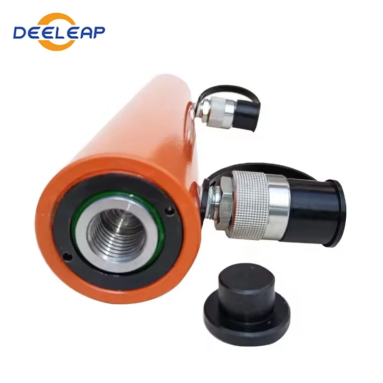 50T 6' Stroke Double Acting Hydraulic Jack Cylinders Heavy Duty Hydraulic Jack Lift Cylinder DY-RR-506