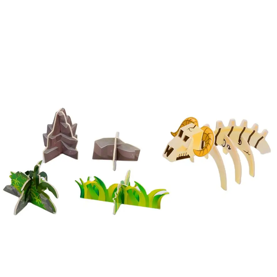 Hot Selling Wood Puzzle children Kids Learning Montessori Educational Toys Wooden 3D Jigsaw Puzzle