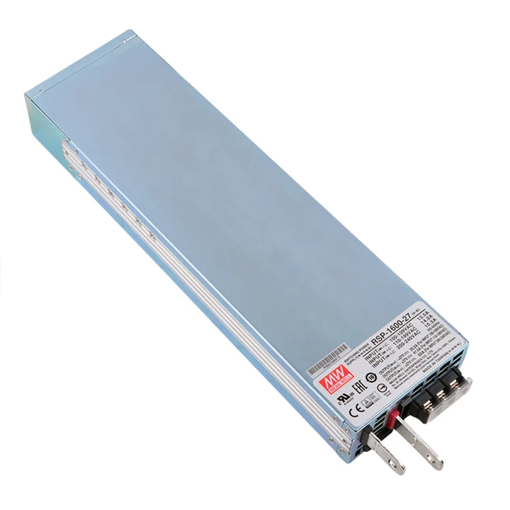 Meanwell RSP1500W, 2400 Вт, 3000 Вт, один выход, сборка Pfc от переменного тока до постоянного тока, импульсный источник питания Meanwell