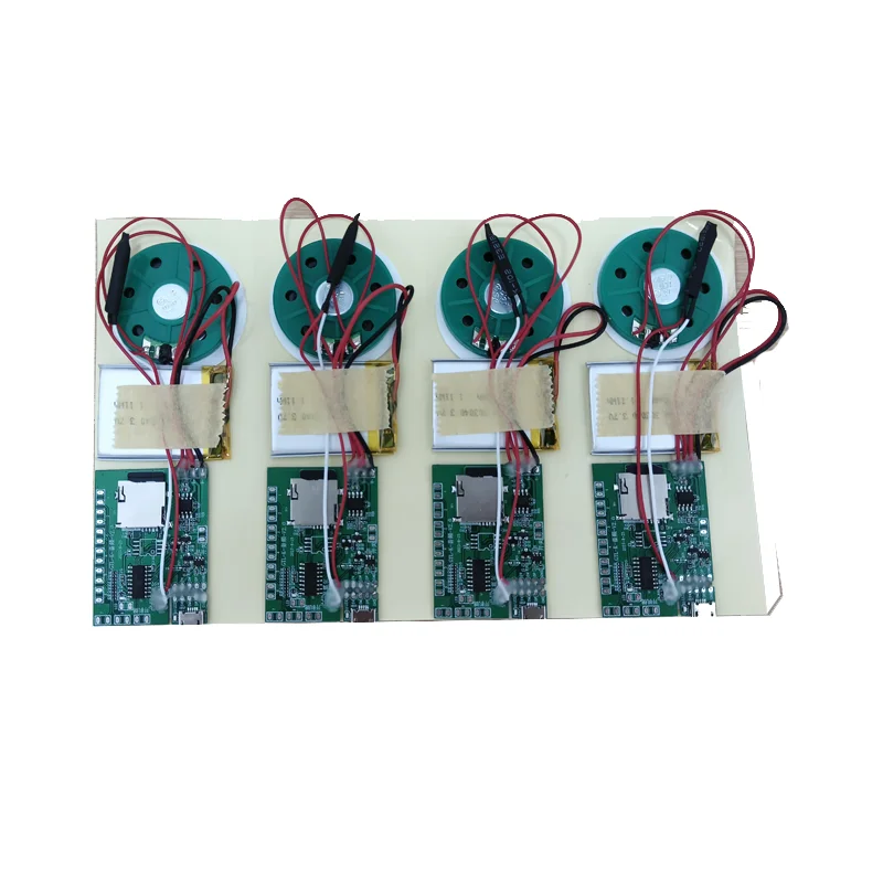 DIY Recordable Music Module Button Control Voice Recording Ic Chip Greeting Card Sound Module