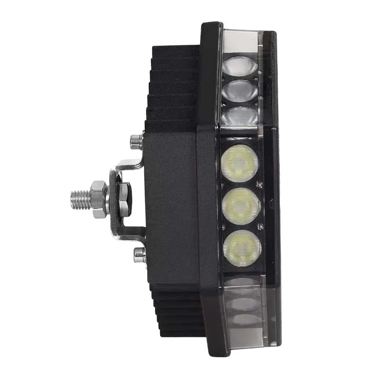 DC 10-80V 27w forklift special three-sided luminous headlight super bright excavator vehicle led forklift working light
