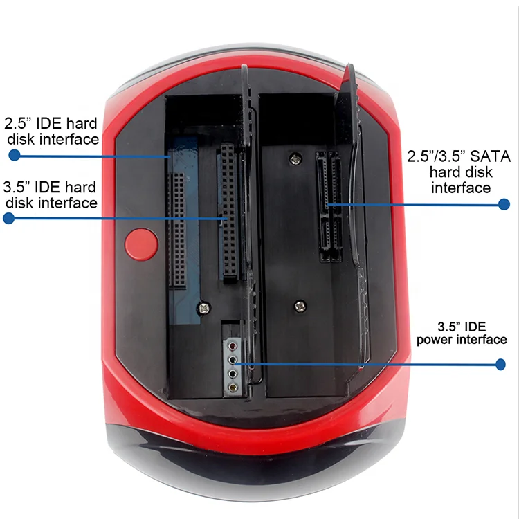 Док-станция для внешних жестких дисков USB-хаб кардридер IDE
