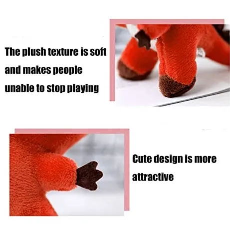 children hand slap bracelets plush shark dog dinosaur stuffed animal toy Christmas party decorations snap bracelet customized