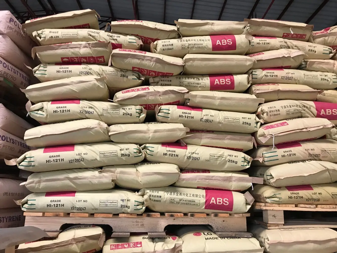 Korea lg ABS HI-121H abs granules industrial parts plastic material