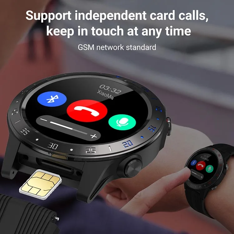 M5S GPS Смарт-часы для мужчин независимых карты вызова сердечного ритма IP67 Водонепроницаемый Компас Барометр Погода умный спортивный