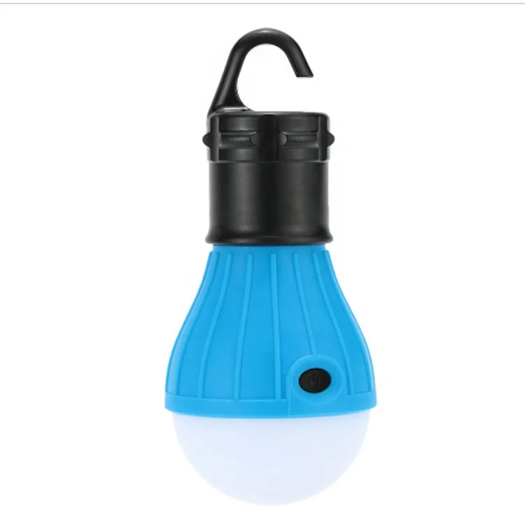 Multi-color abs tent headlight Portable emergency camping light with mountaineering buckle portable hook light