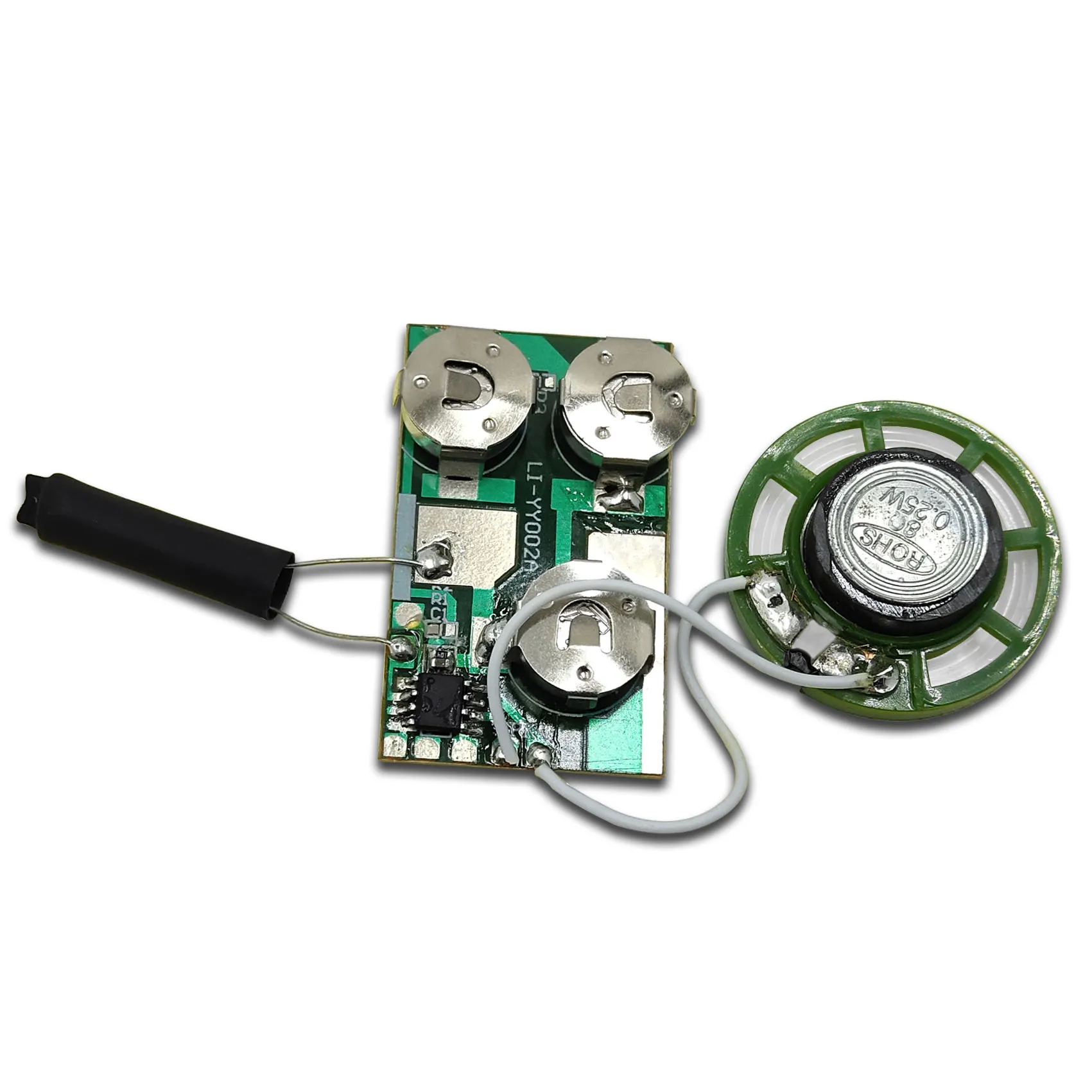 High quality customized recordable sound chip module with light