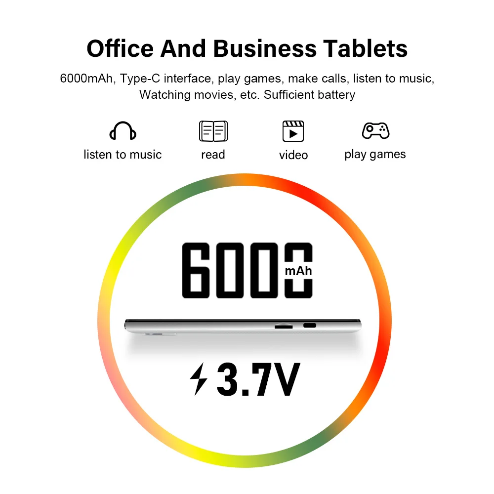 In-Stock 10.1 Inch IPS Display Tablet PC with 3GB RAM and 64GB ROM for Quick Shipping