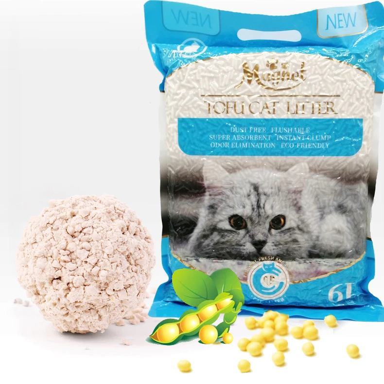 Hot sale broken tofu cat litter natural cat litter tofu crushed