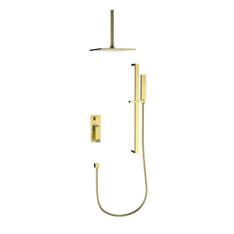 Shower faucet shower set wall mounted high-pressure shower mixer