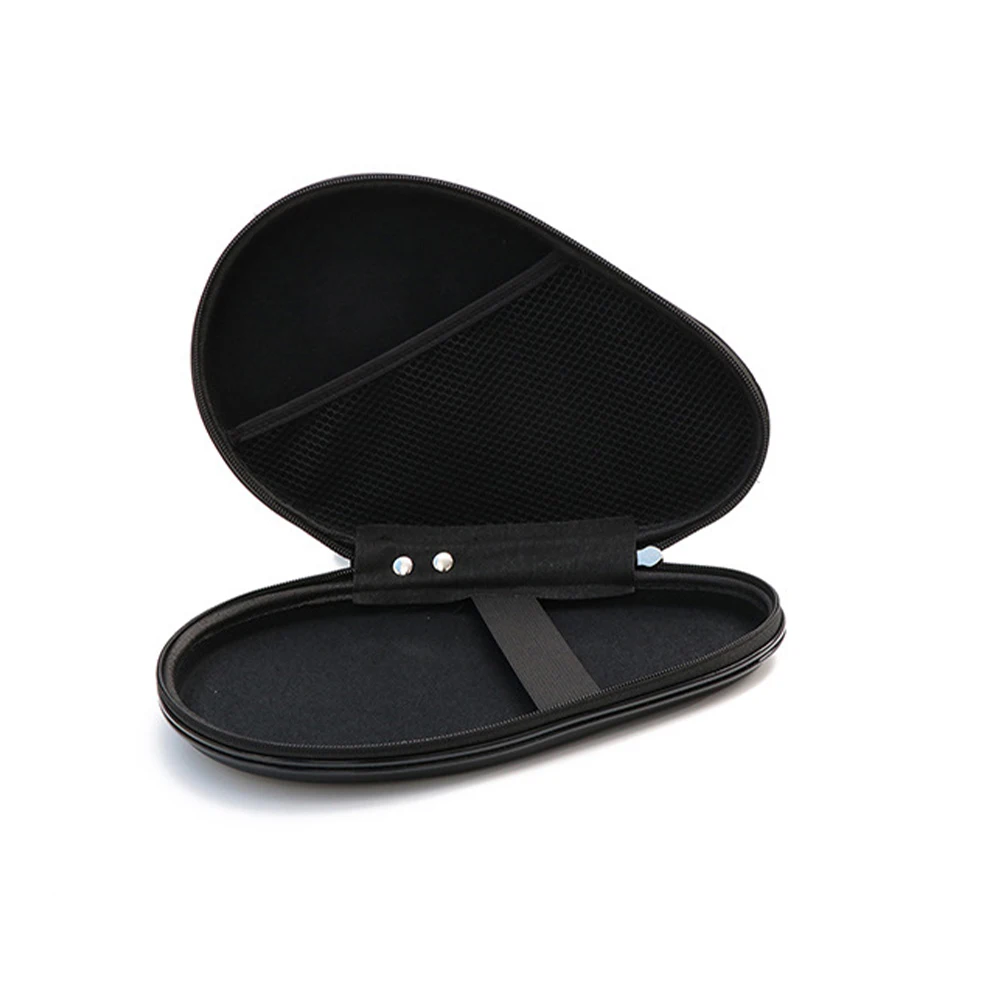 Customized table tennis racket cover with large capacity suitable for outdoor portable sports hard shell racket cover