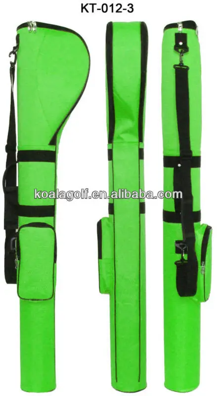 High quality factory price  sport golf pencil bag of leather PU gun bag