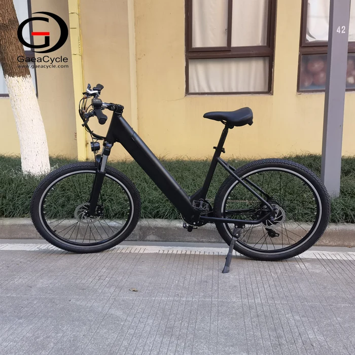 Gaeacycle 2021 Новый 26/27.5 дюймовые ступенчатые через дорожный электронного велосипеда 48V 250w электрический велосипед способный преодолевать Броды для