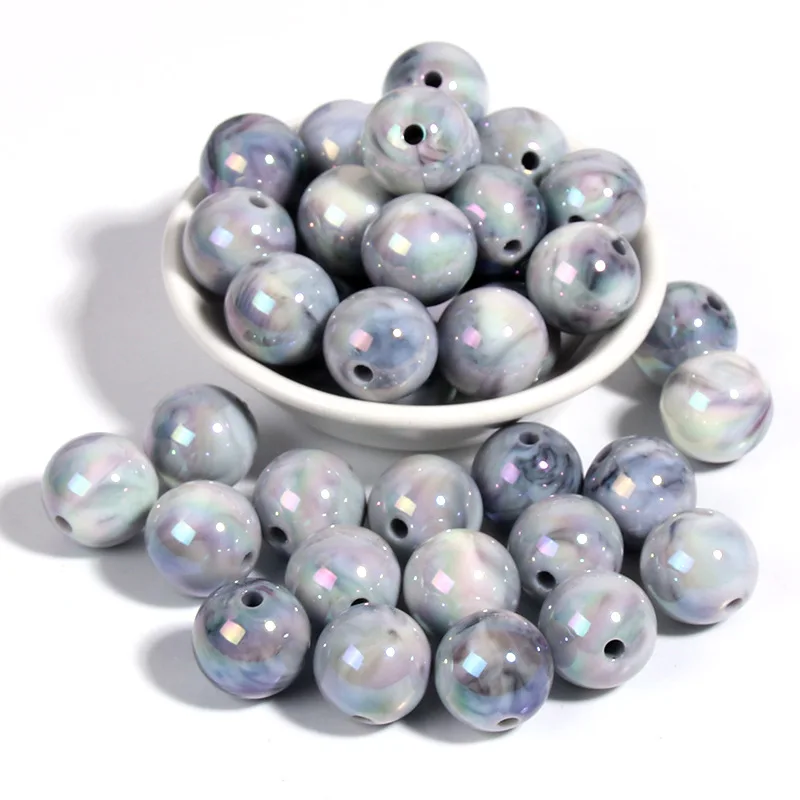 Wholesaler 10MM Transparent Acrylic Bead Seven Plastic Connection Beads Wedding Chandelier Decorations Making Door Curtain DIY