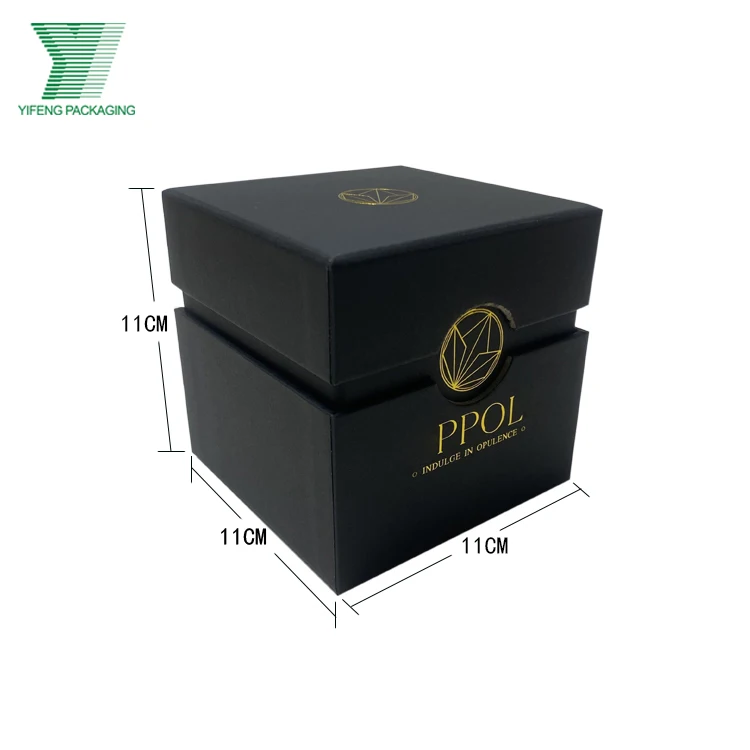 Candle box packaging gift boxes custom luxury jars with gift candles logo jar lid and tube set business design candle gift box
