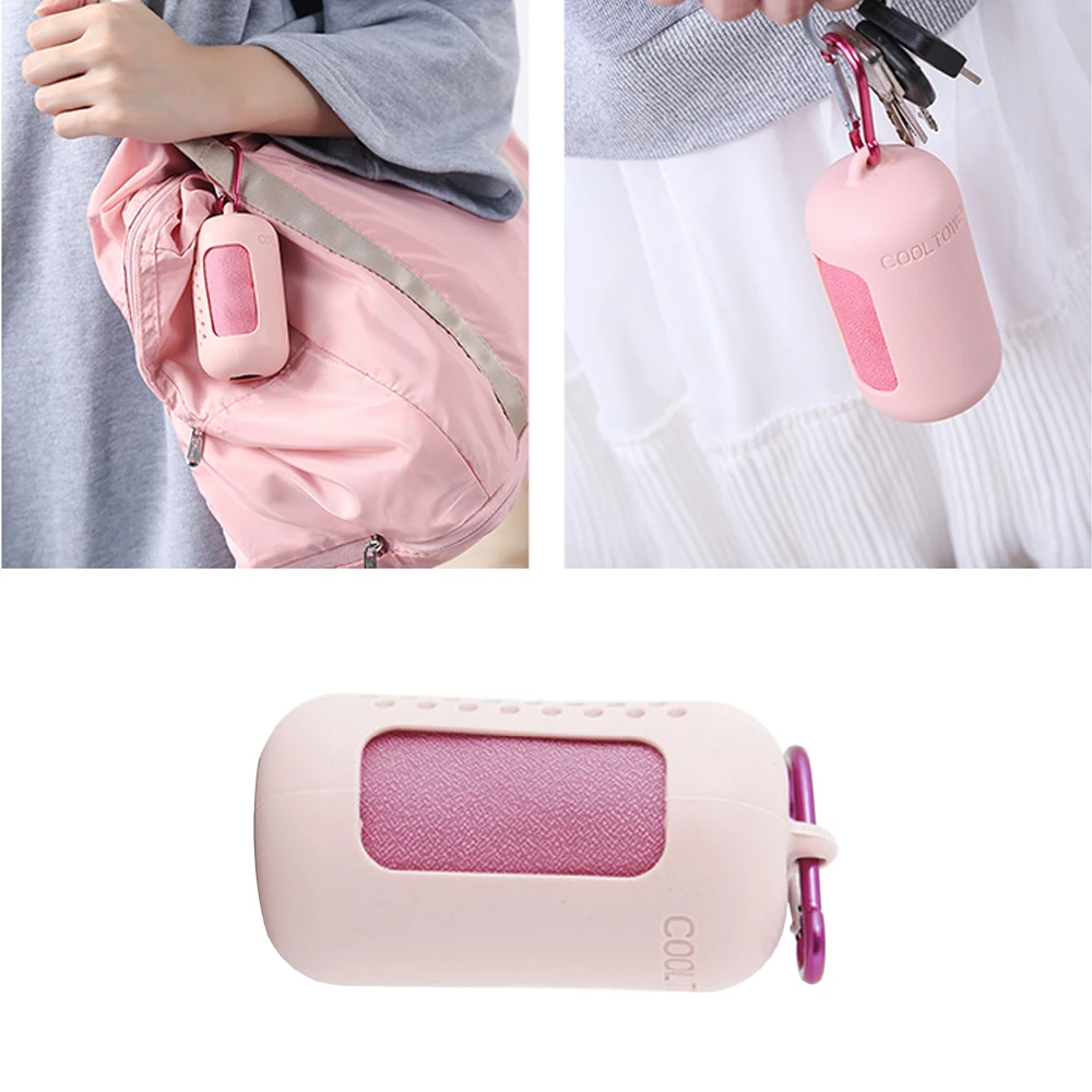 Quick dry instant cool microfiber cooling gym towels with logo custom sport towels for neck and face for gym sweat towels custom