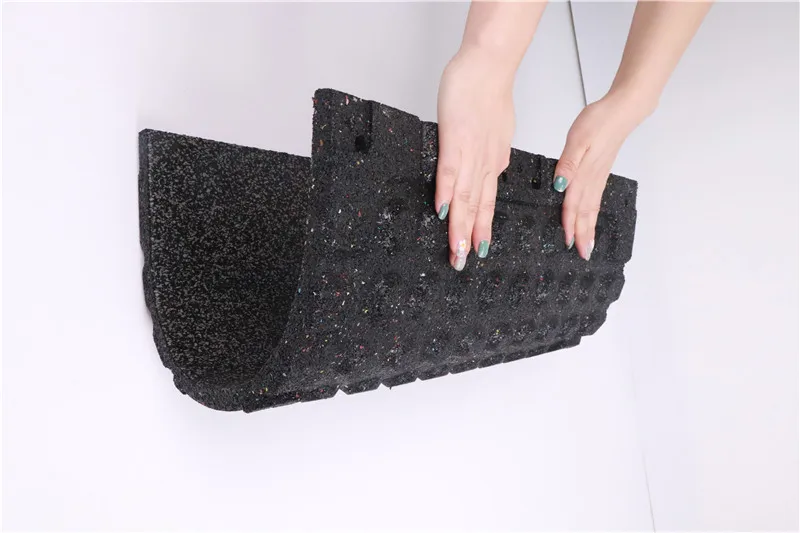 reduce shock gym rubber flooring and floor rubber mat for fitness