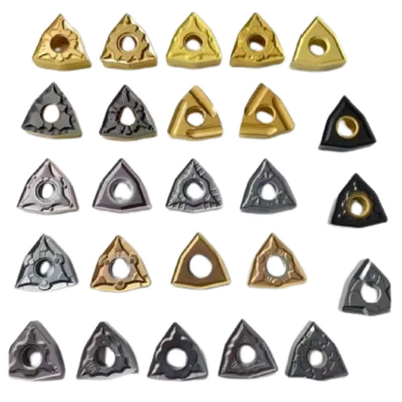 Tungsten Carbide Cemented Inserts WNMG Model with Alloy Hardness CVD and PVD Coating for Metal Production CNC Cutting Tool