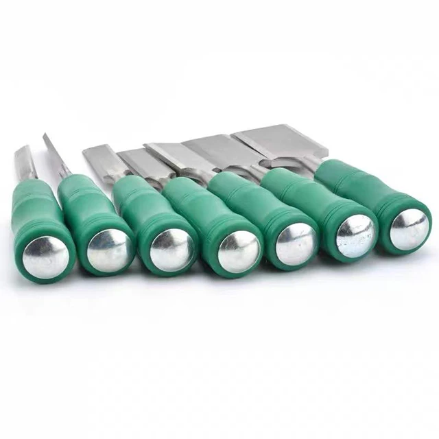 Handle Wooden Chisel Impact Plastic High Hardness Chrome Vanadium Steel  Wooden Chisel