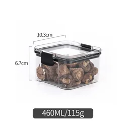High Quality Transparent And Large Capacity Grain Storage Box Airtight Food Storage Container