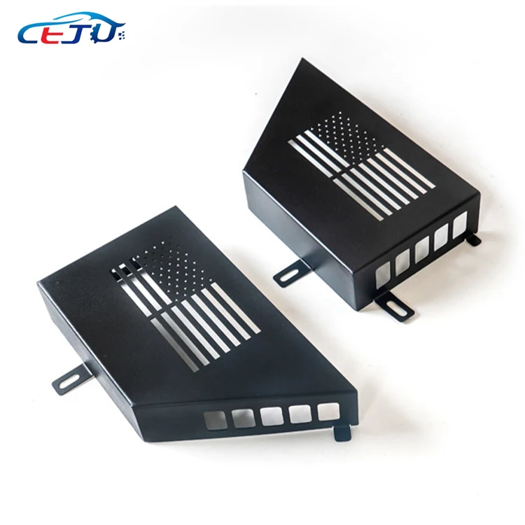 Car Accessories Car Front Door Storage Boxes Door Side  Insert Organizer Pockets For Jeep Wrangler JK 2007-2018