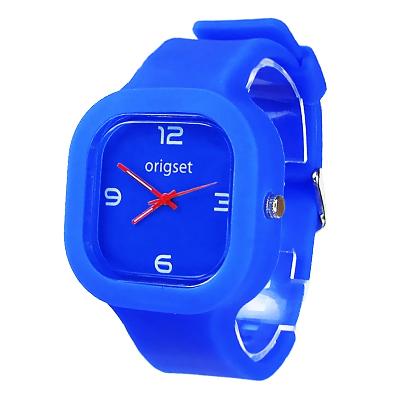 New Mold customized available 5ATM Waterproof TOP Quality Silicon Watch 2024 trendy men watches
