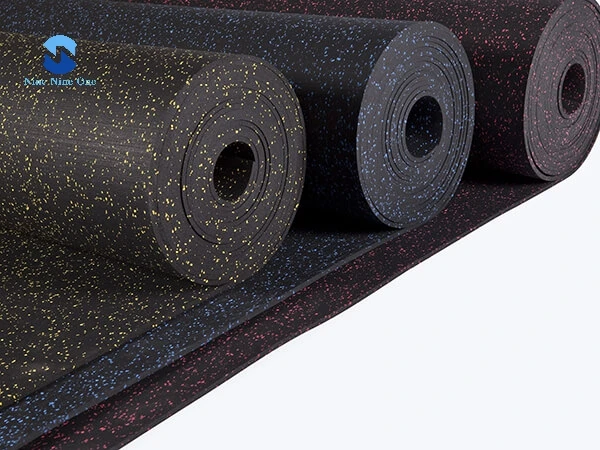 Anti slip rubber Mat Customized rubber Matting rolls For gym floor epdm roll