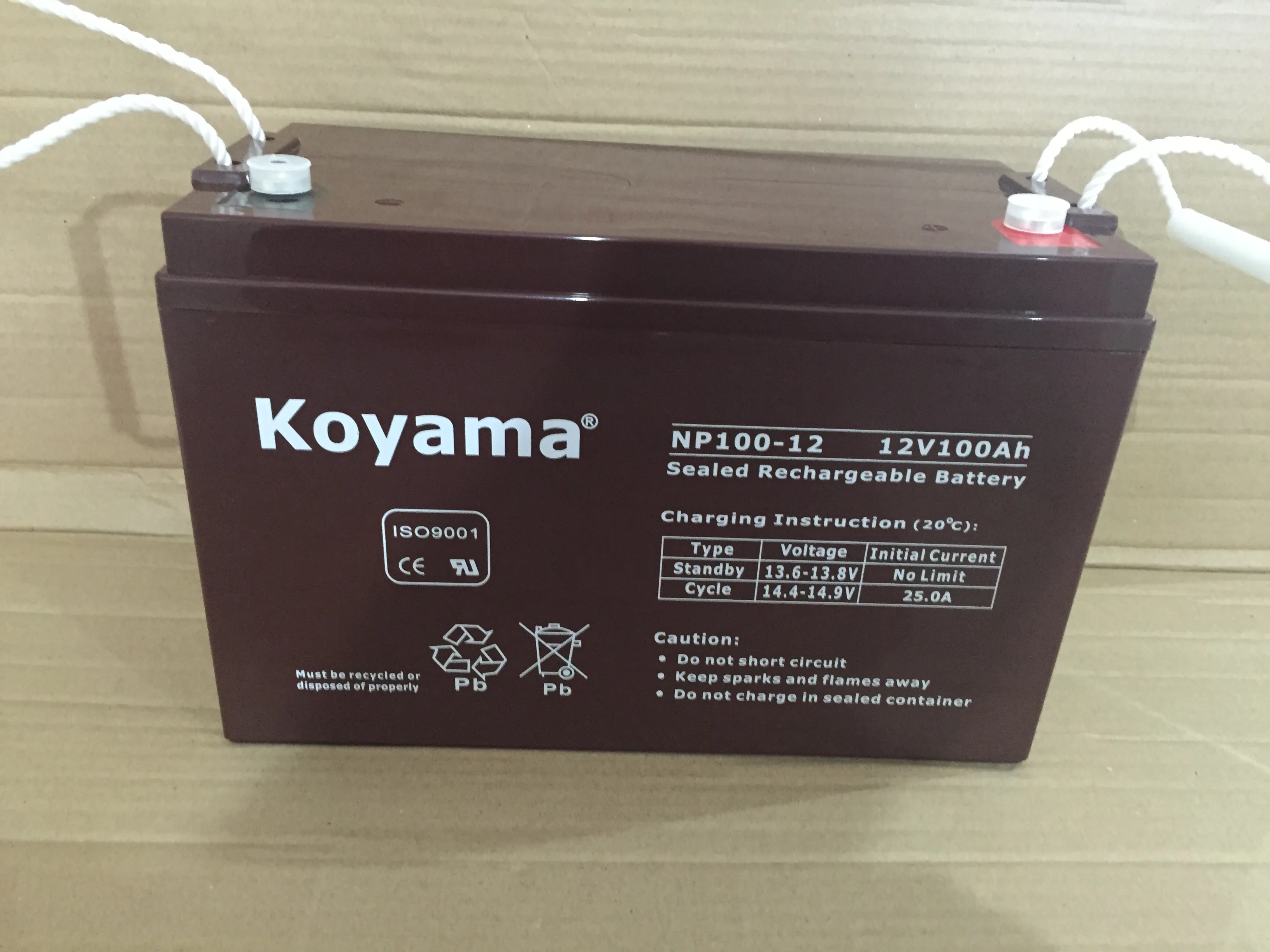 Long Life UPS Backup Battery Solar Power Battery 100ah 12V for off grid system