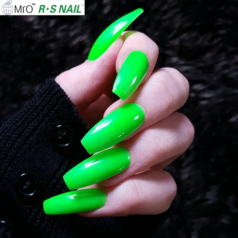  Бесплатный образец RS Nail Ransheng заводская цена УФ-гель для ногтей объемная упаковка разные цвета лак