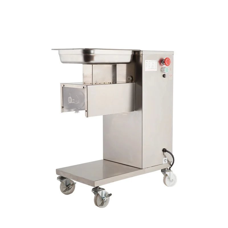Electric Meat Cutter Machine Automatic Meat Slicer Meat Strips Cutting Machine