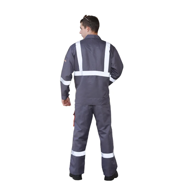 Cheap wholesale safety worker uniform overall factory work wear uniforms Engineering Working Uniform