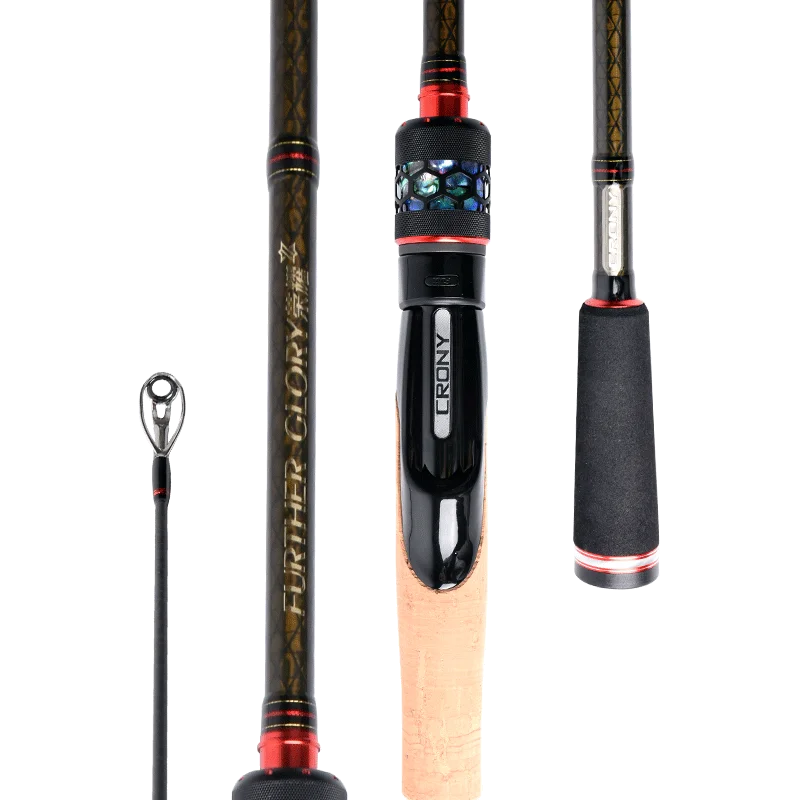 CRONY Further Glory Serie Sea Bass Rod Saltwater Fishing Rod Canna Da Pesca Spinning Fidhing Rod