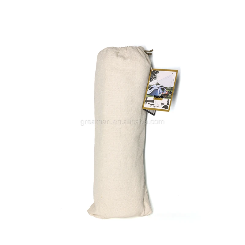9x5ft 280x150cm Large Comfortable White Double Hammock with Spreader Bar