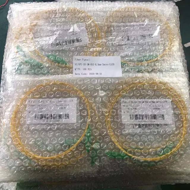  Заводская адаптация Pigtail SC APC UPC Sm 9/125 1 м 5 0 9 мм G652d G657A ПВХ LSZH волоконно-оптический