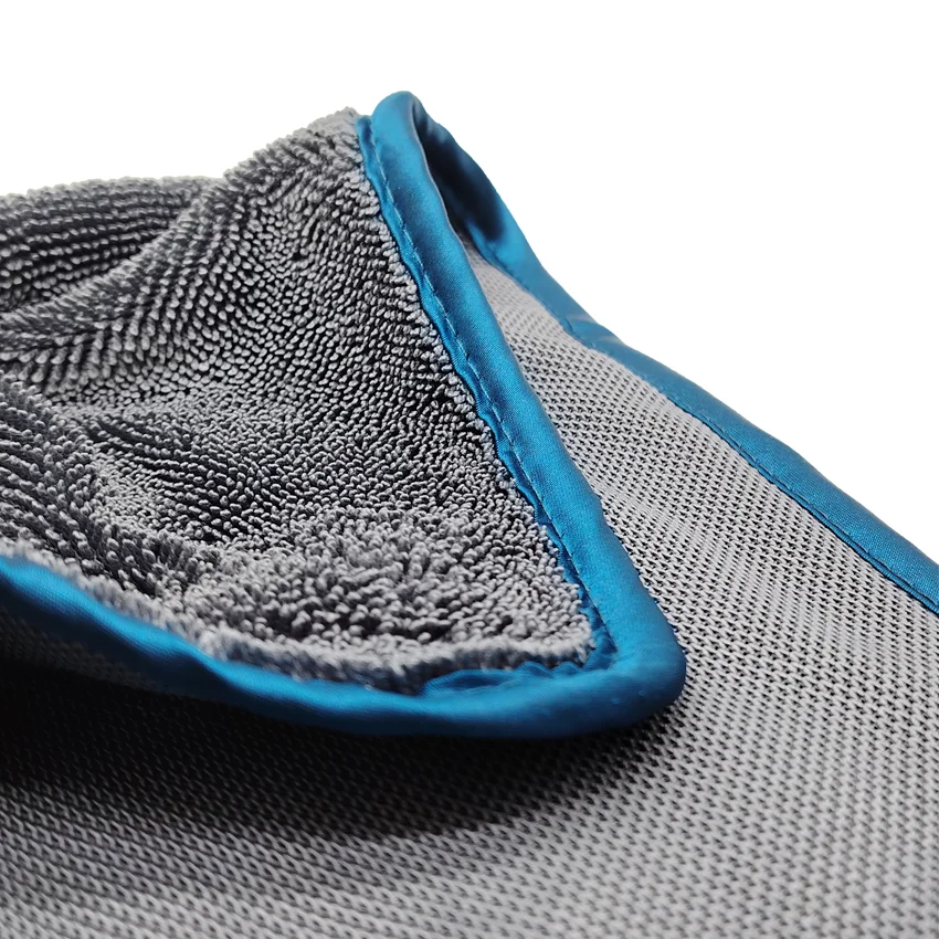 Micro fiber twist loop wash car towels 70X90cm absorption microfiber car wash cleaning twist loop drying towel