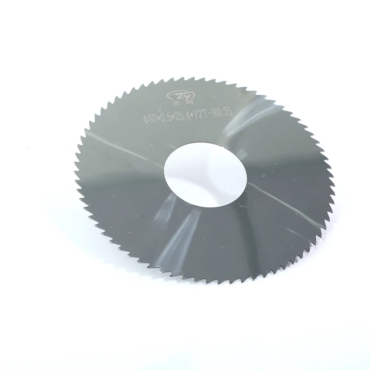 Carbide triple cutting edge straight tooth disc cutter Carbide triple cutting edge saw blade milling cutter