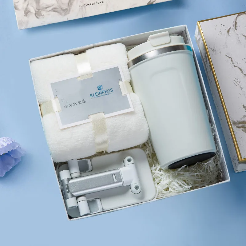 Customized Cheap Business Gift Set Cup Holder Notebook Usb Pen Promotional Gift For Exhibition