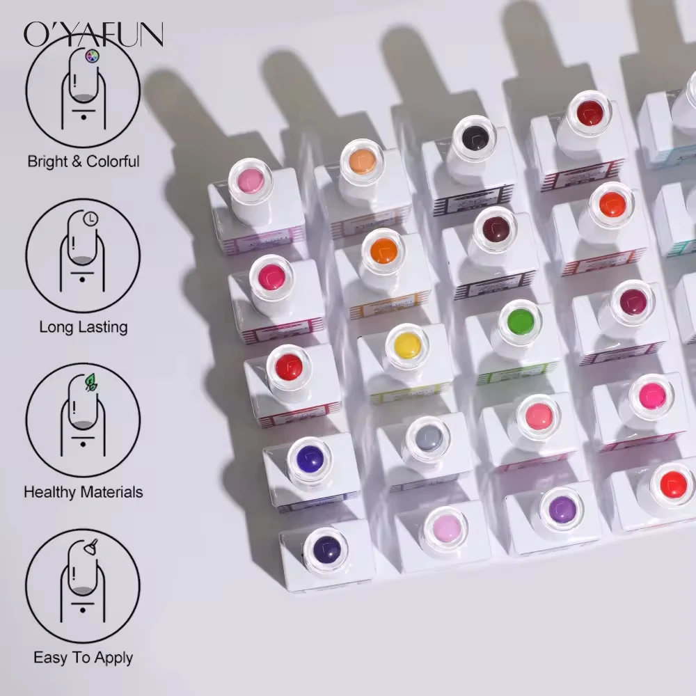 Nail Factory Create Your Own Brand 80Color Three Step Private Label Gel Polish Uv Gel Nail Polish Art Painting Nail Beauty Salon