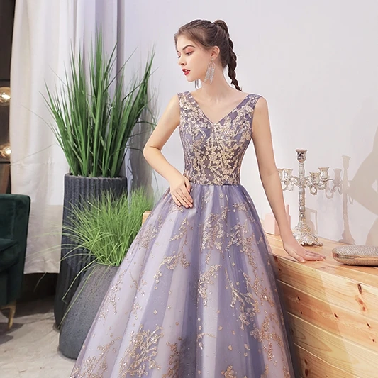 Feishiluo Cheap  A-line floor length bridesmaid dress for  wedding dress party prom evening dress