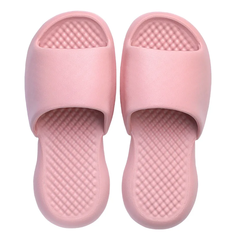 Оптовая продажа, модные Нескользящие резиновые тапочки на толстой подошве для женщин и мужчин