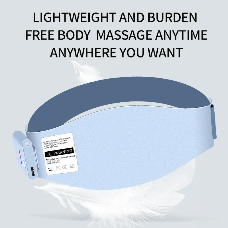 Wireless Portable Weight Loss Abdominal New Waist Vibro Shape Massage Slimming Belt For Adults