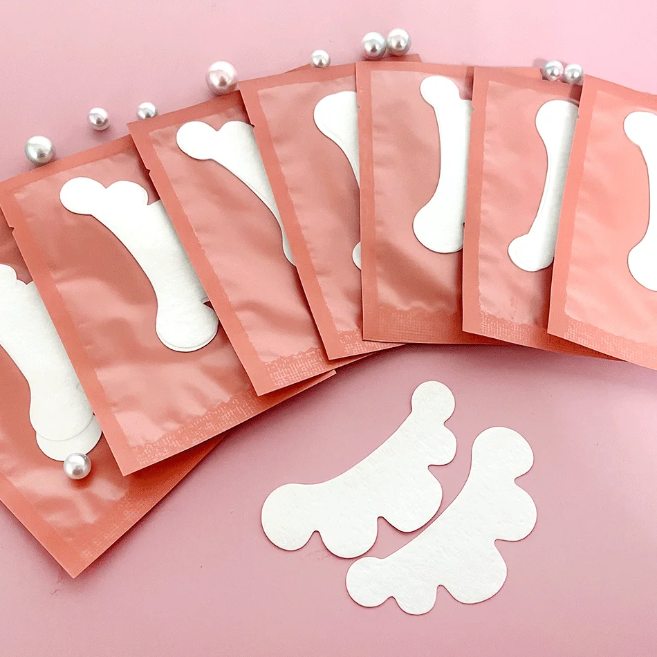 Professional Moisture Eye Pads for Eyelash Extensions 50pcs/bag under the Eye Patch for Beauty Salon Professional Use