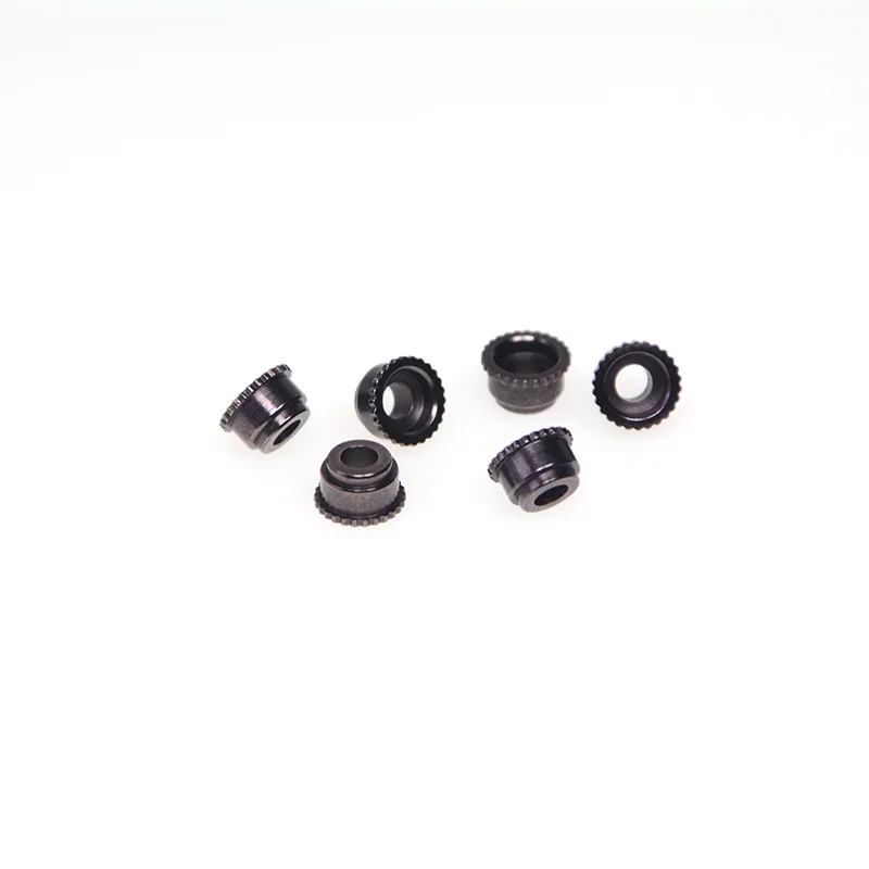 Wholesales carbon Electroplated black zinc pressing rivet deep groove ball auto rod end bushing bearings